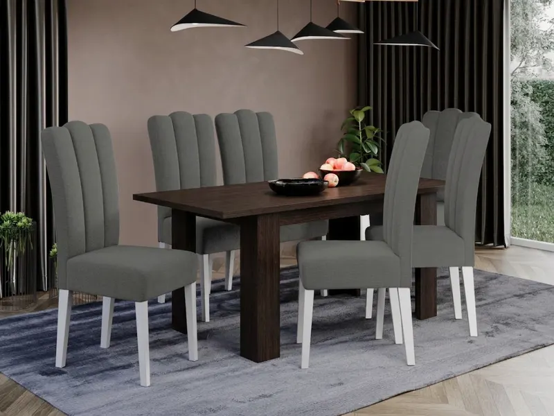 Set Masa Venetia extensibila + 6 Scaune Wog Vardo 11