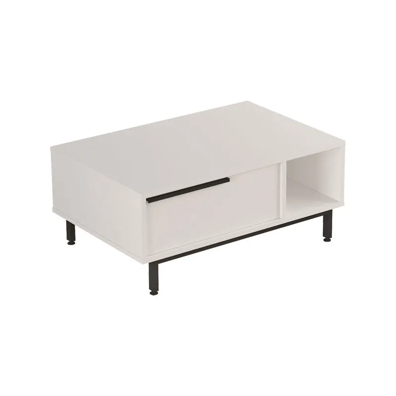Masa de cafea Frixton  90x60x37 cm - Alb