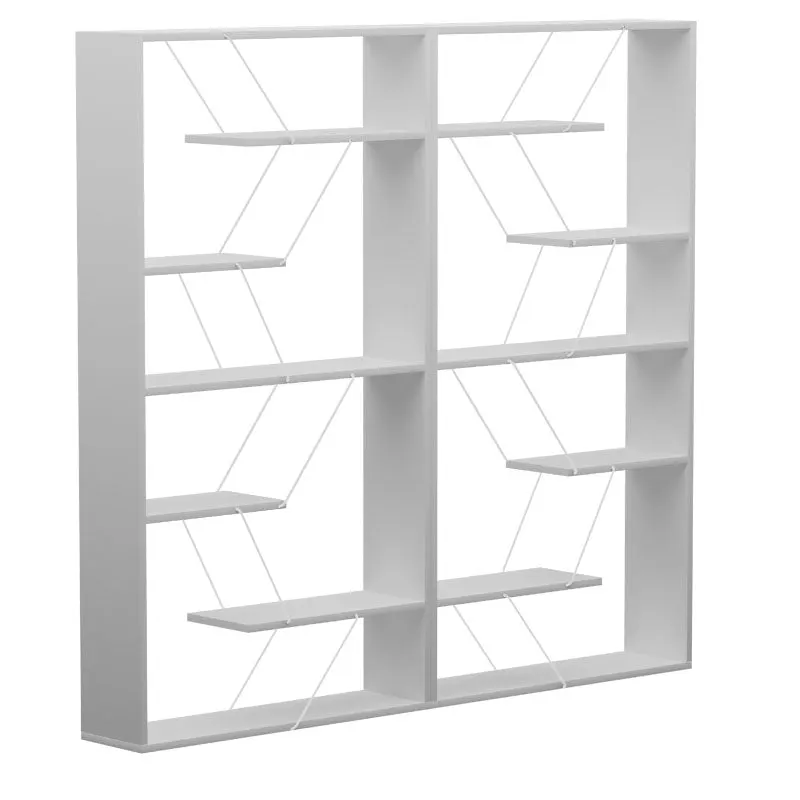 Biblioteca Tars, 168x24x157 cm - Gri