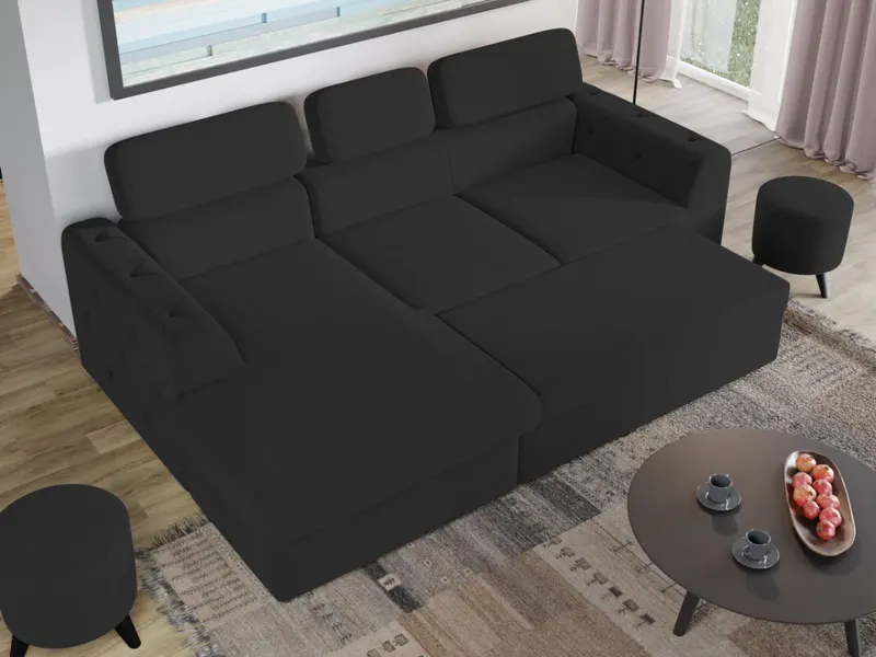 Coltar Grace Gri Antracit — imaginea 3