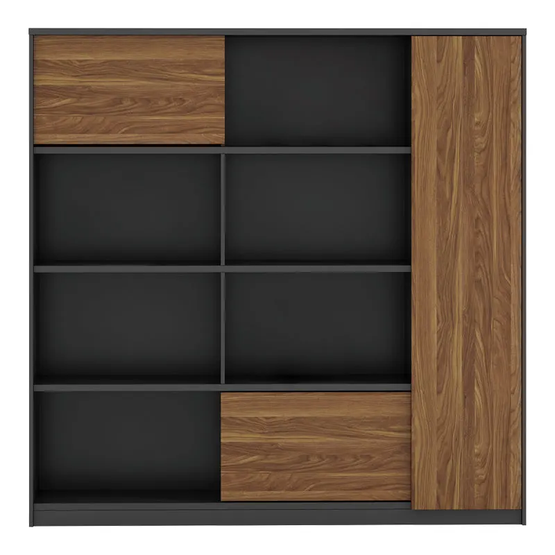 Biblioteca Oscar, Nuc, 180x40x180 cm - Nuc