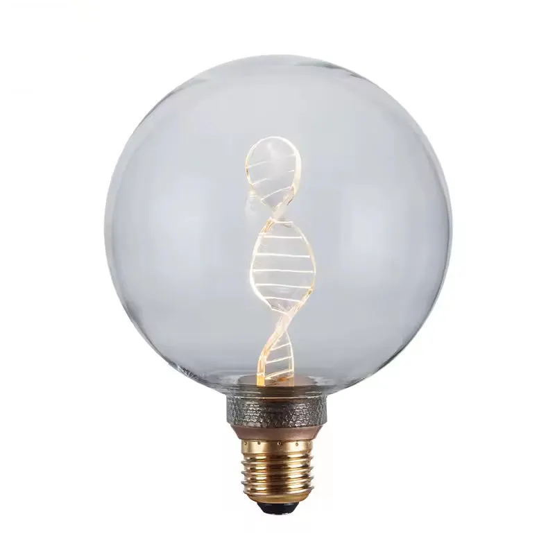 Lampa LED RN-DNA G125 Bec 220-240V, Transparent, 13x13x17 cm - Multicolor