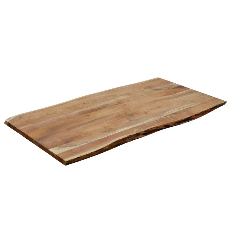 Blat masa Emilio, lemn masiv, natural, 200x95 cm - Natur