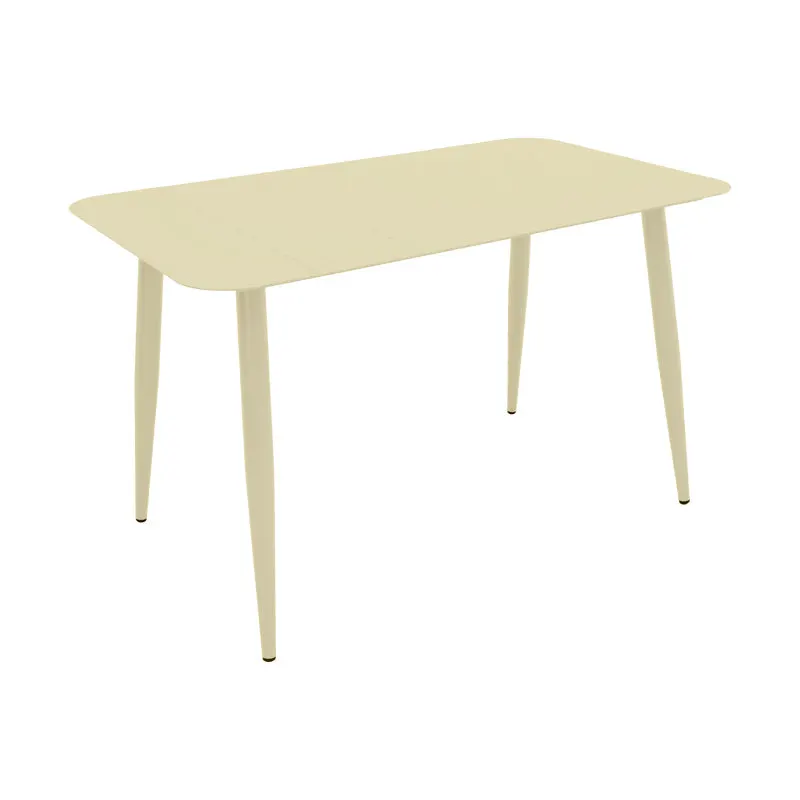 Masă aluminiu Vista, Aluminiu, nuanță, șampanie, 120x70x72 cm - Multicolor