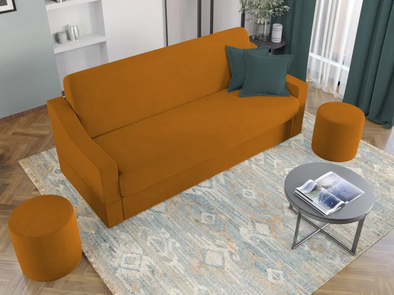 Canapea Iris Portocalie — imaginea 2