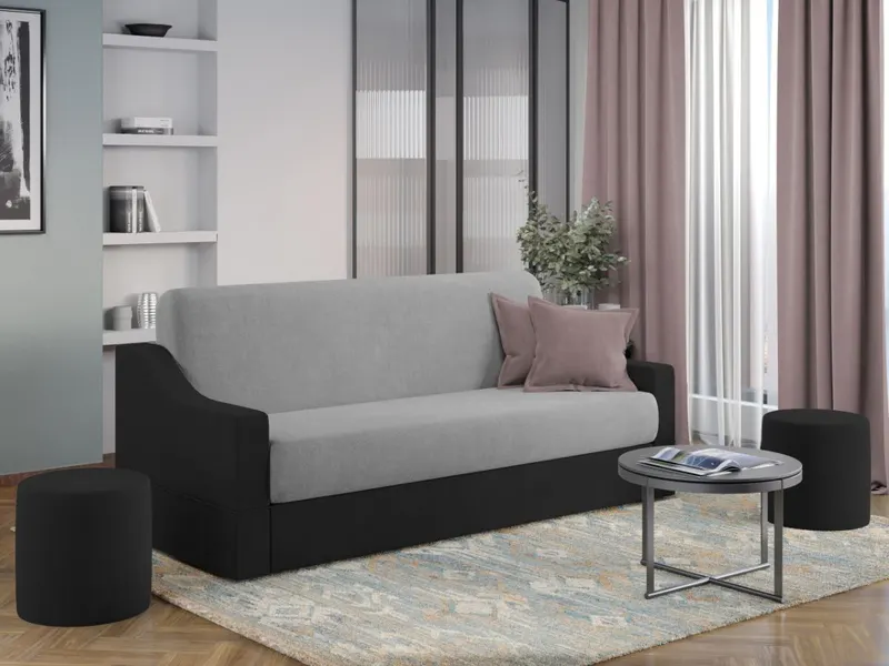 Canapea Iris Gri Deschis / Gri Antracit — imaginea 2