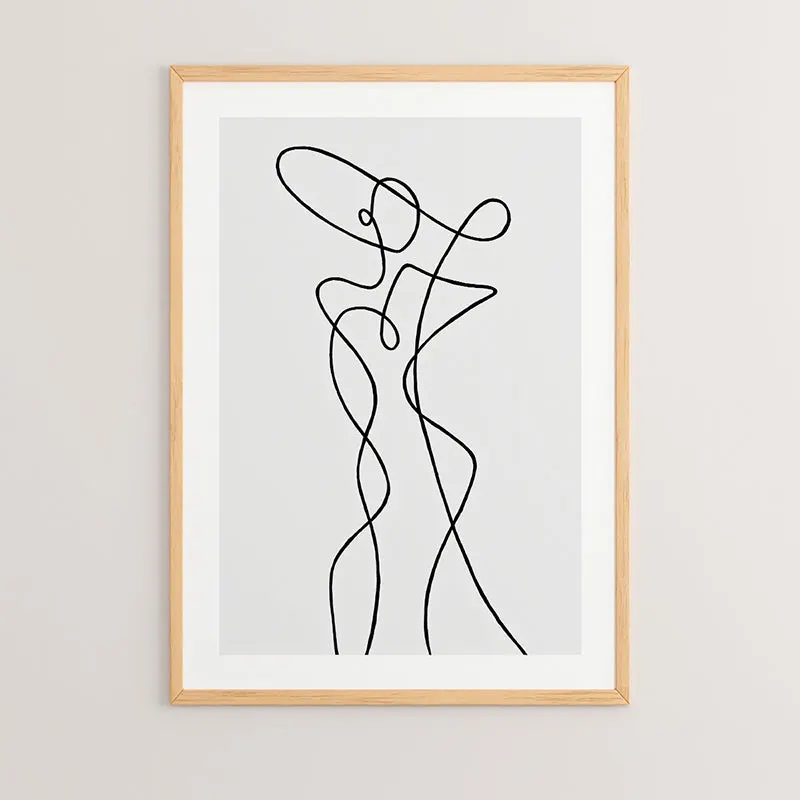 Tablou Ladia, Multicolor, 33x48 cm - Multicolor