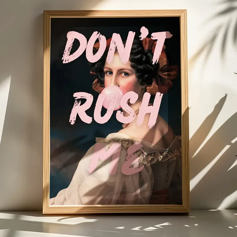 Tablou Rushea, Ramă din lemn, Multicolor, 50x70 cm - Multicolor