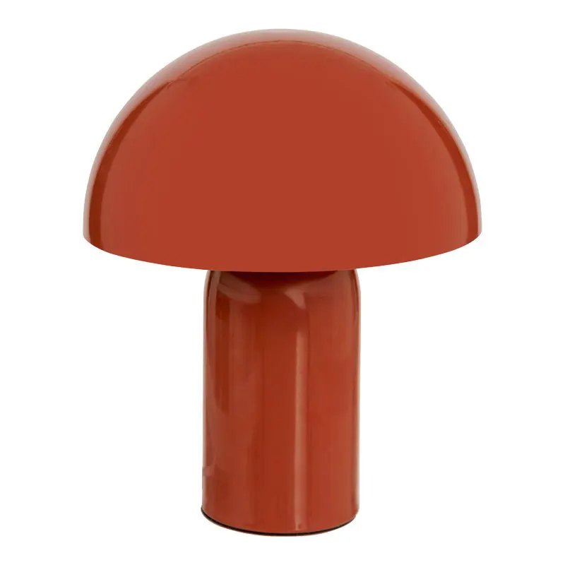 Lampa de masa Mushi, metal, Terracotta, Multicolor, 20x24 cm - Multicolor