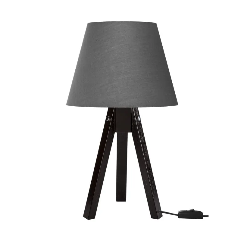 Veioza Adeck, Maro-Gri, 25x25x45 cm - Gri