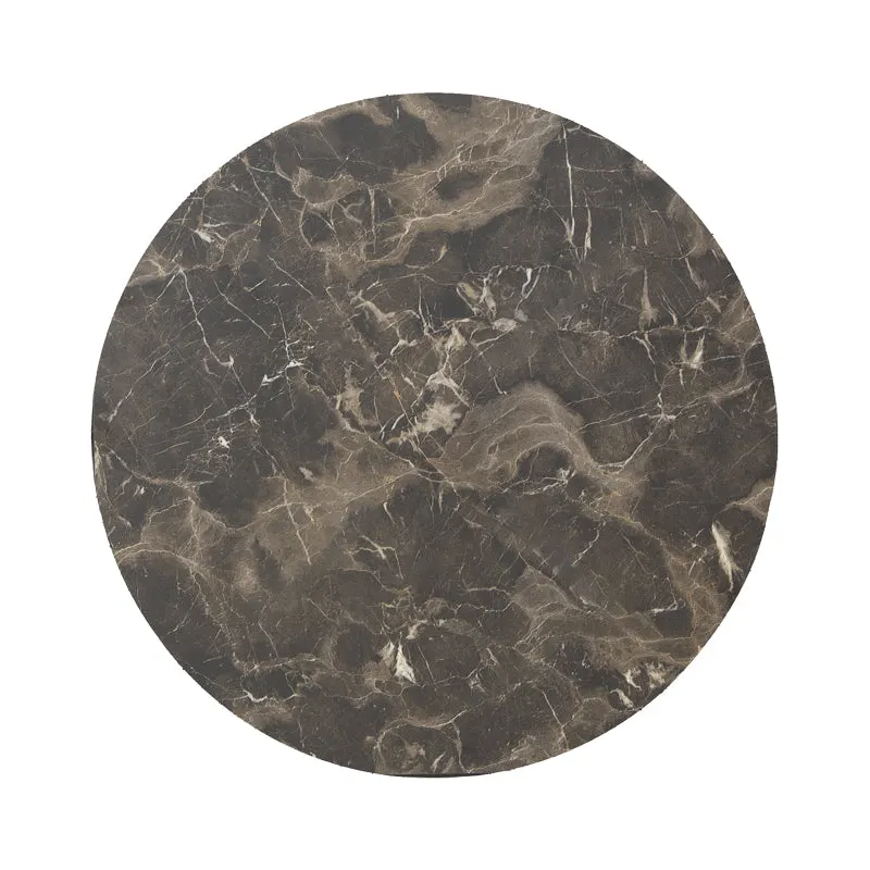 Blat de Masa Verhia Gri inchis D60cm grosime 12mm, 60x60 cm - Gri