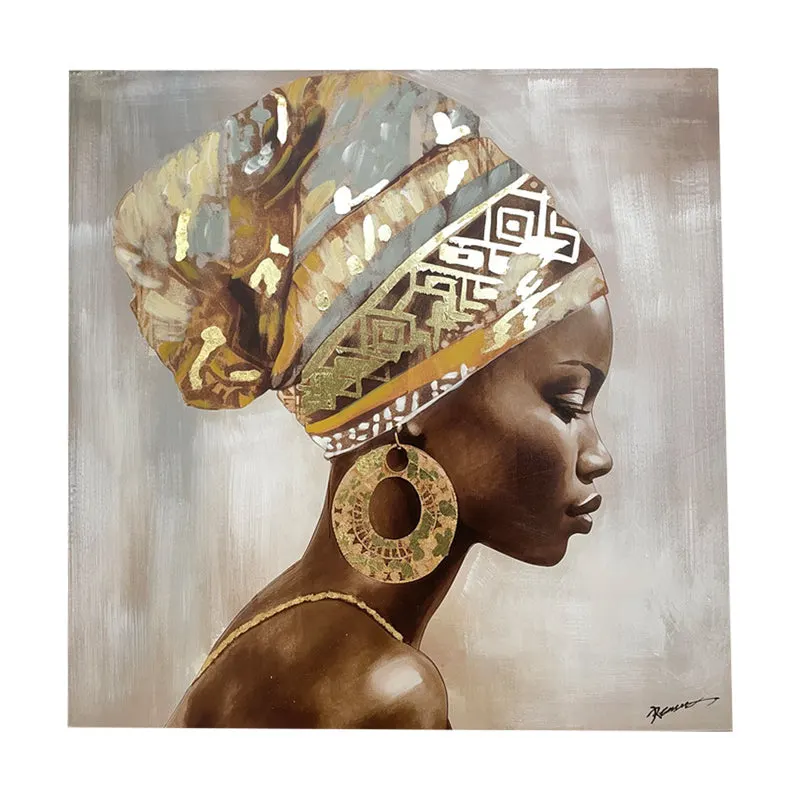 Tablou canvas Mayo, Maro, 70x70 cm - Multicolor
