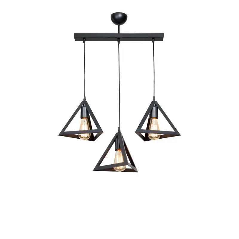 Lustra Lich, Negru, 60x24x75 cm - Negru