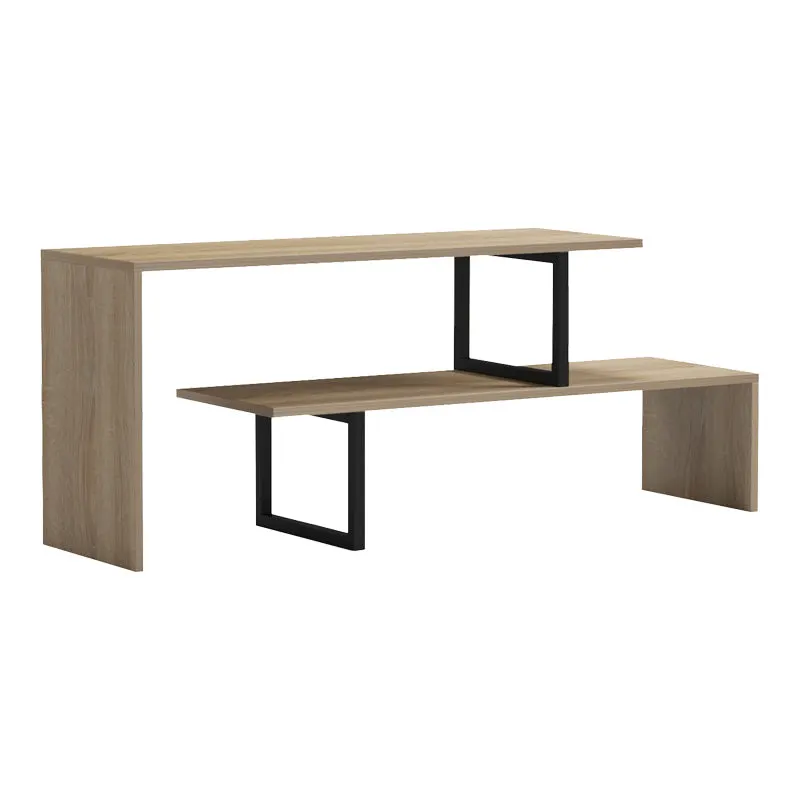 Comoda TV Lillant, Sonoma, 160x30x45 cm - Stejar