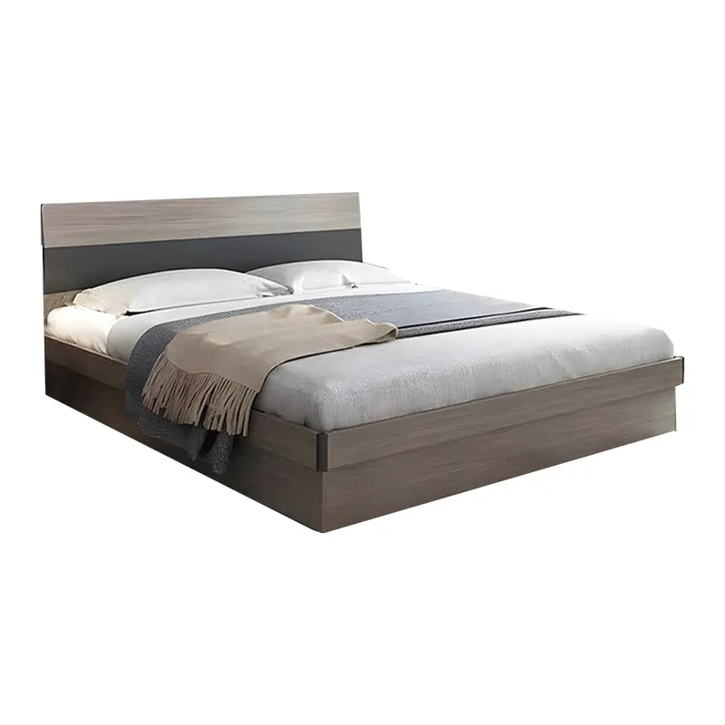 Pat de depozitare single Daizy, Gri nuc deschis, 120x200 cm - Nuc