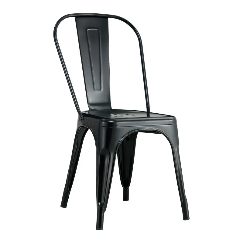 Scaun Utopia metal, 44x44x55 cm - Negru