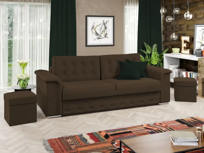 Set Canapea si Fotolii Olimp Maro — imaginea 2