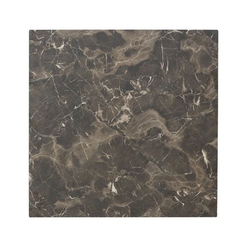 Blat de masa Verhia, Gri inchis, 12 mm, 60x60 cm - Gri