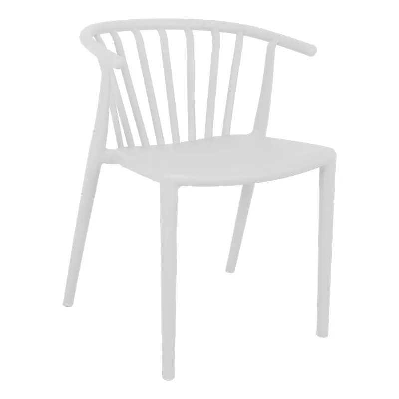 Scaun Zelma, Alb, 55x53x73 cm - Alb