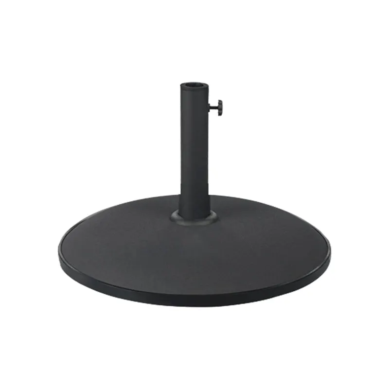 Suport umbrela de gradina Shade, Negru, 58x58x43 cm - Negru