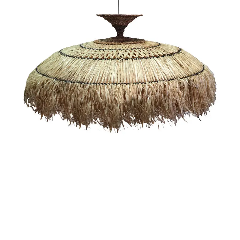 Lustra impletita Preliere Boho, Natural, 110x110x55 cm - Natur