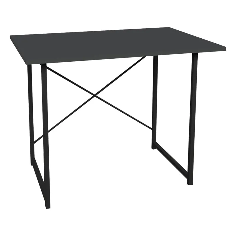 Birou Ustando, Stejar - Antracit, 90x60x72 cm - Antracit