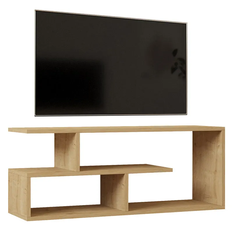 Comoda TV Waldo, Diverse culori, 100x30x40 cm - Natural