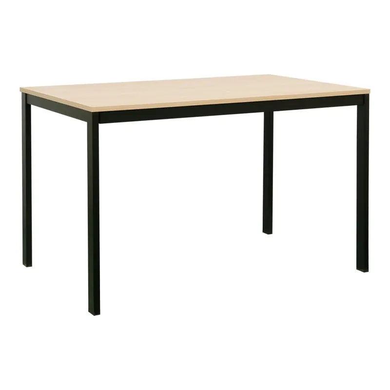 Masă extensibilă Extento, Lemn/Metal, 120-180x74x75 cm - Natur