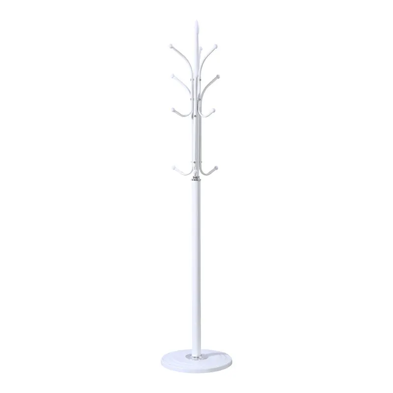 Cuier de haine Keleste, Metal, Alb - Negru, 37x175 cm - Alb