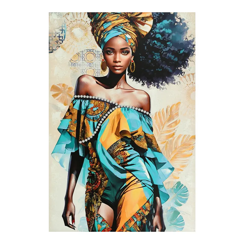 Tablou canvas 3D Georgina I, Multicolor, 80x120 cm - Multicolor