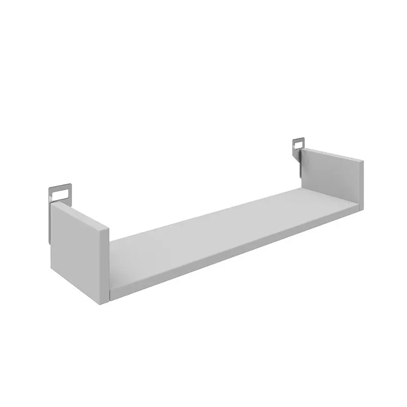 Raft de perete Derva, Lemn, 60x15x10 cm - Alb