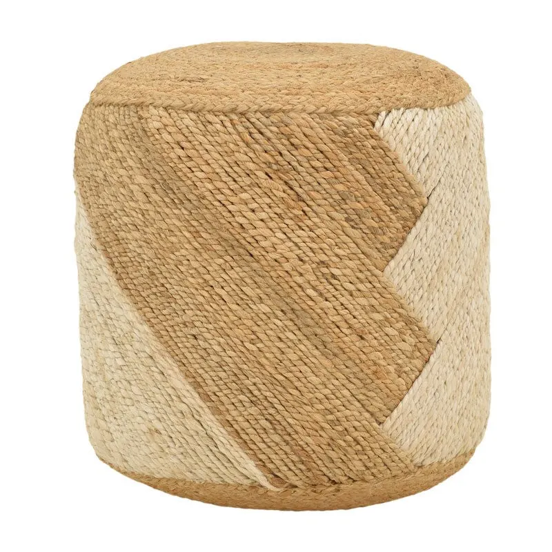 Taburet Elision Boho, Natural, 40x40x40 cm - Natur