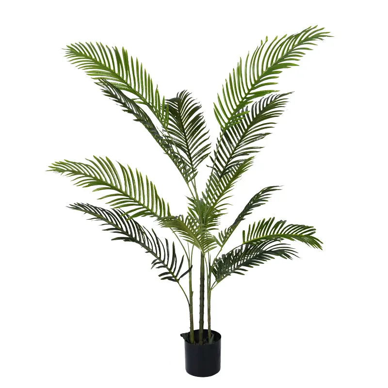 Planta decorativa Areca IIghiveci, verde, H150cm - Negru