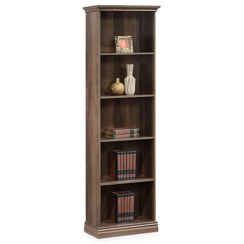 Biblioteca Mozart, nuc, 60x35x203 cm - Nuc