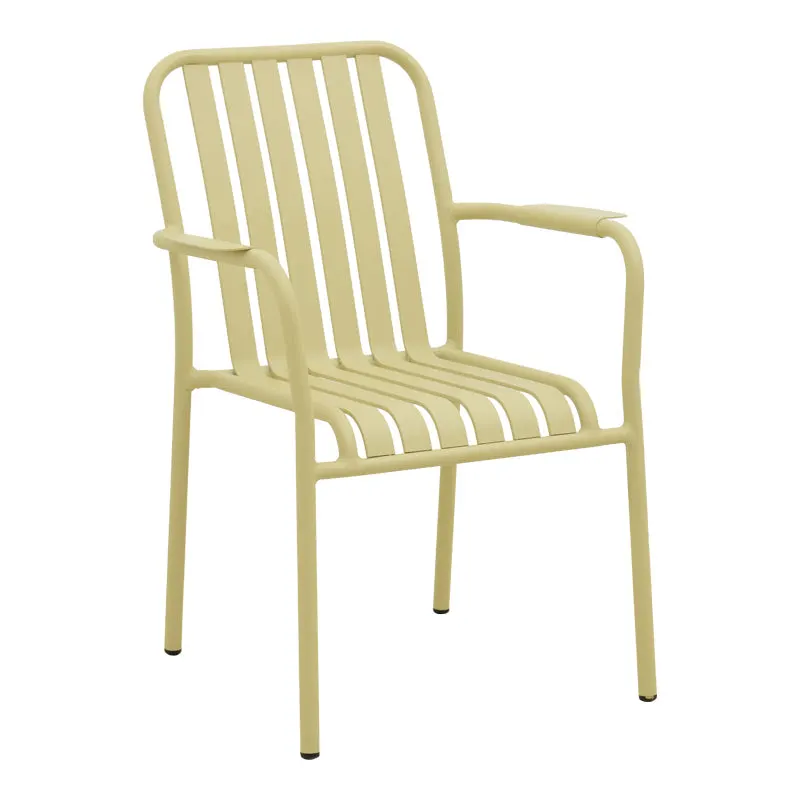 Scaun de exterior Vista stivuibil, aluminiu, Diverse culori, 62x60x84 cm - Bej