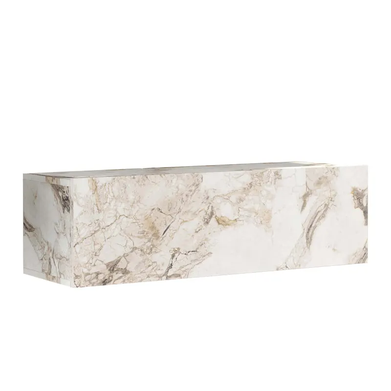 Comoda TV Serit, 100x31x29 cm - Alb