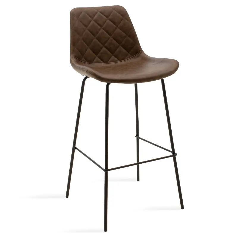 Scaun de bar Faith, metal, Diverse culori, 50x54x104 cm - Maro