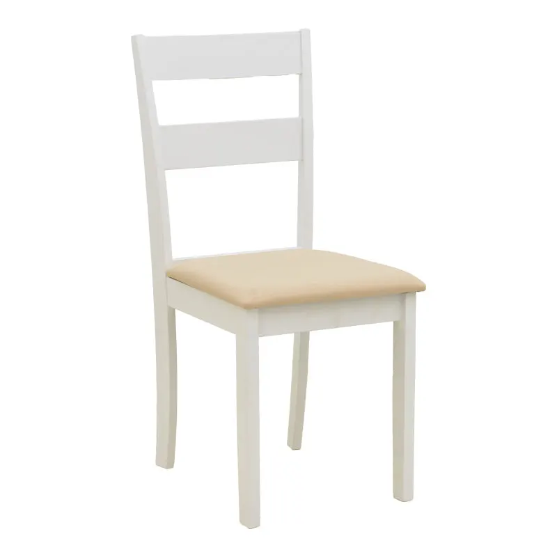 Scaun Dallan chair, Alb - Natural, 40x48x89 cm - Alb