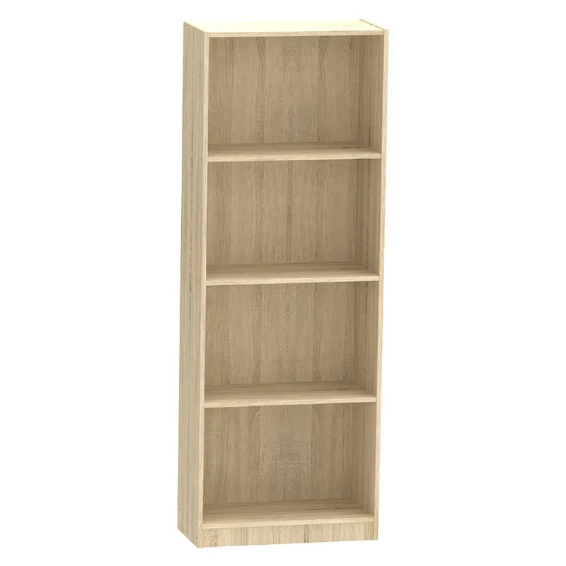 Biblioteca Presley, Gri inchis - Sonoma, 60x30x167 cm - Sonoma
