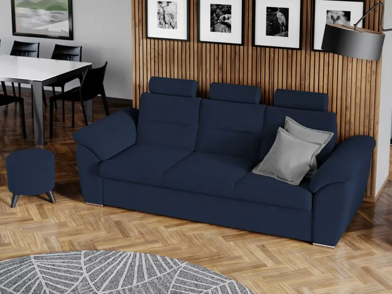 Set Canapea si Fotolii Biano Albastru — imaginea 2