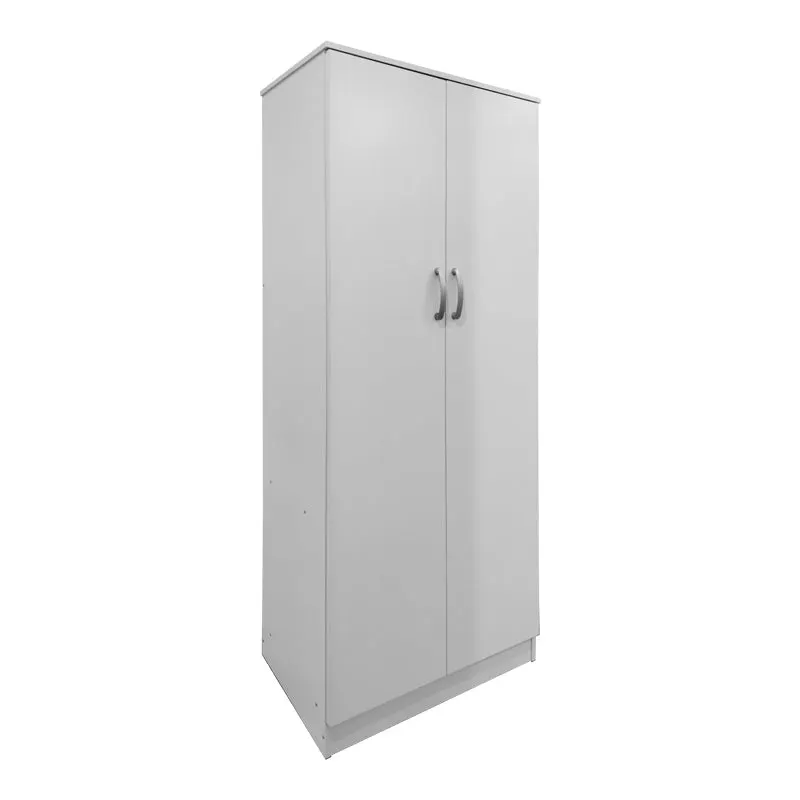 Dulap Athos cu 2 usi, 80x42x180 cm - Alb