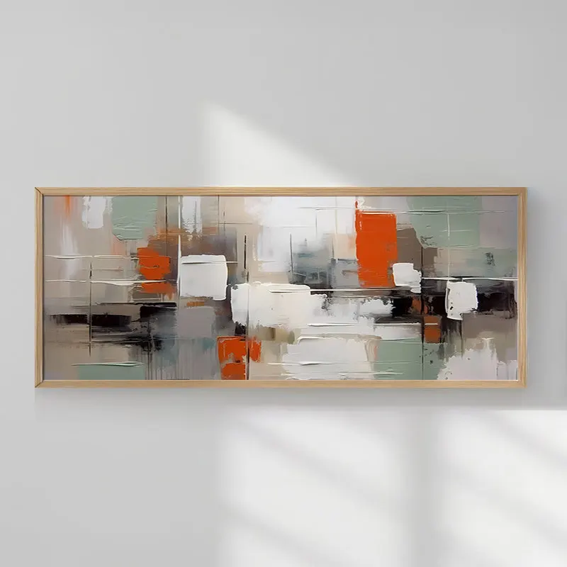 Tablou Zebel, Ramă, Multicolor, 120x50 cm - Multicolor