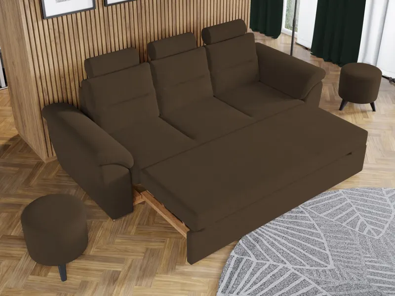 Set Canapea si Fotolii Biano Maro