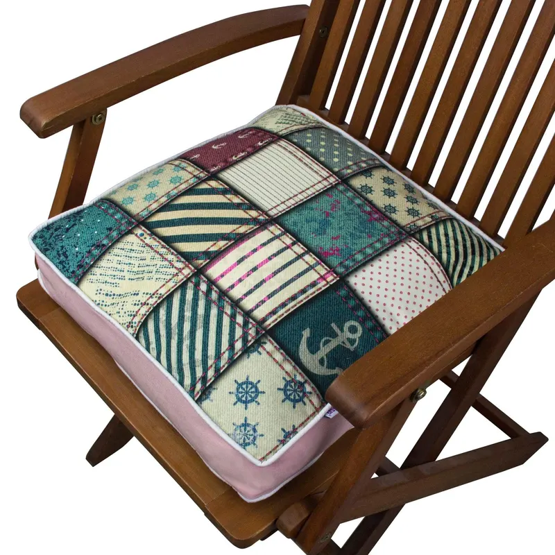 Perna de scaun, Multicolor, 42x5x42 cm - Multicolor