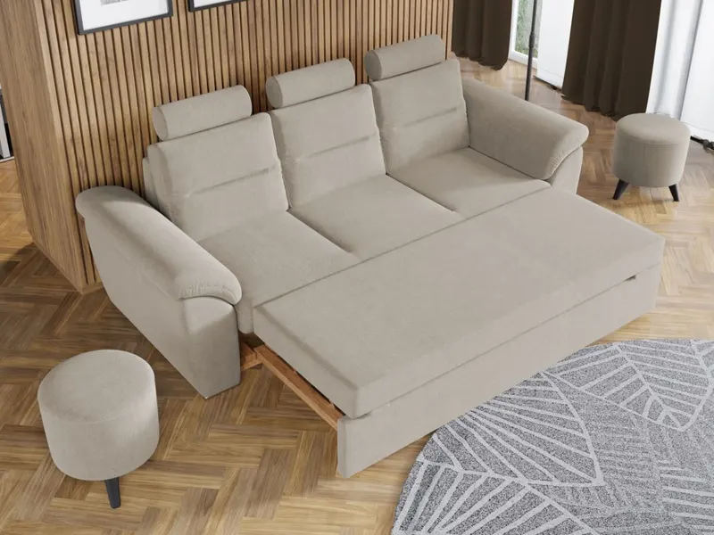 Set Canapea si Fotolii Biano Crem — imaginea 2