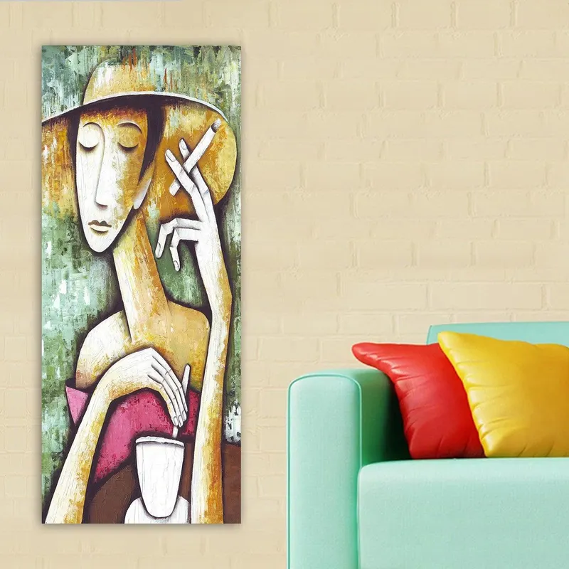 Tablou Canvas DKY21398524_50120, Multicolor, 120x50 cm - Multicolor