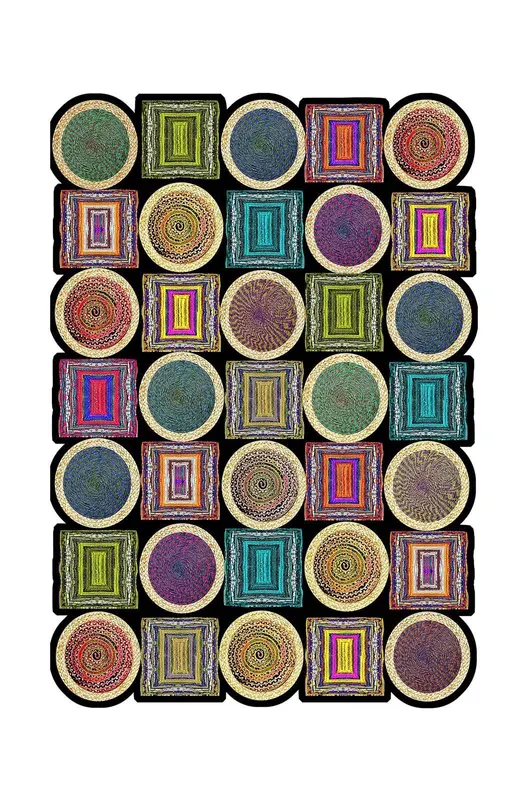 Covor de hol / bucatarie HMNT959, Multicolor - Multicolor
