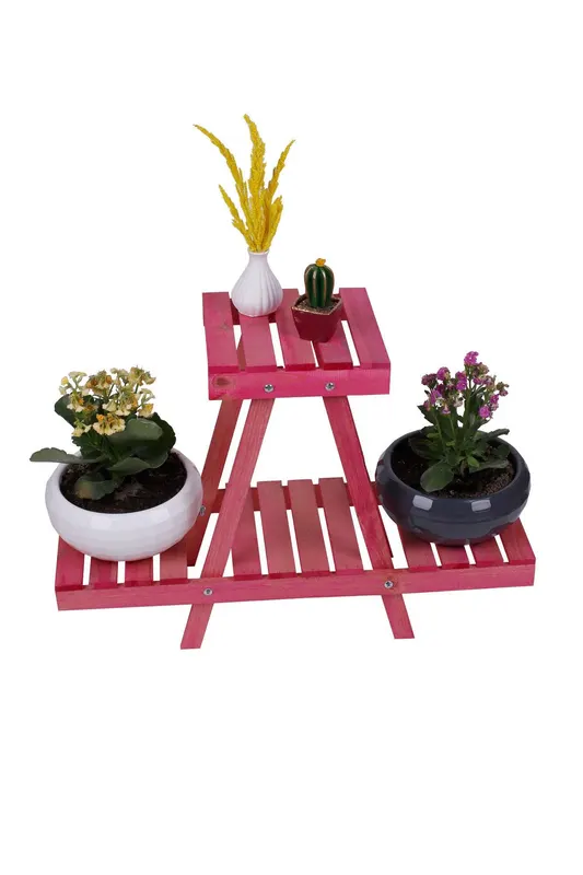 Jardiniere, Roz, 70x24x50 cm - Roz