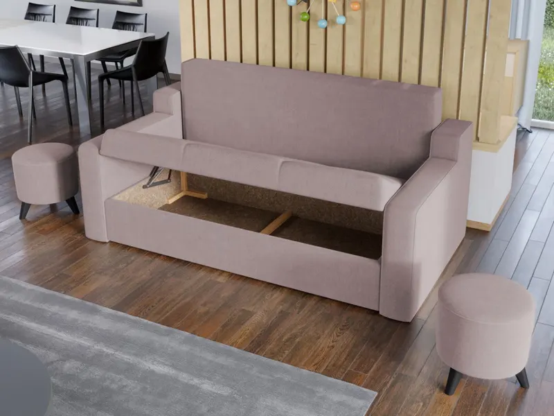 Canapea Mexic Roze — imaginea 3