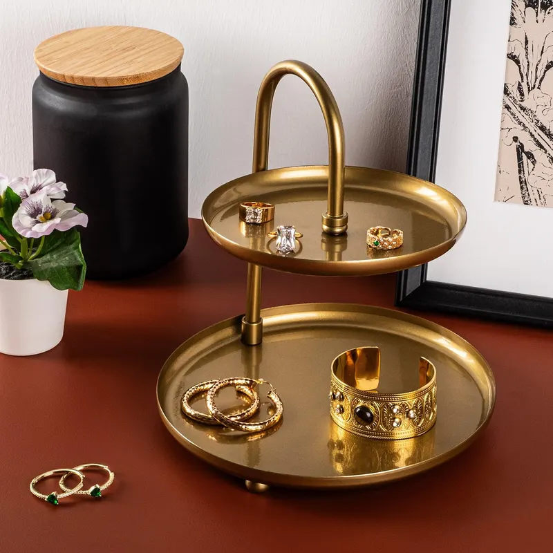Accesoriu metalic decorativ Decorative Metal Accessory Honey 1, Aur, 20x21 cm - Auriu